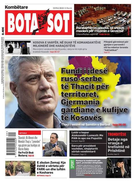 Kanal10, Pristina. . Gazeta kosova sot